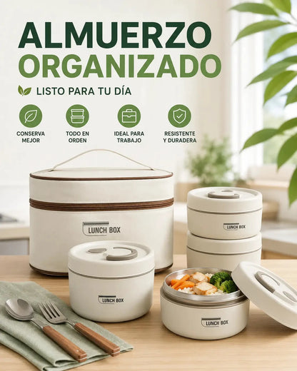 Lleva tu almuerzo organizado sin cargar bolsas - Imagen 1