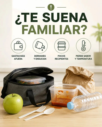 Lleva tu almuerzo organizado sin cargar bolsas - Imagen 2